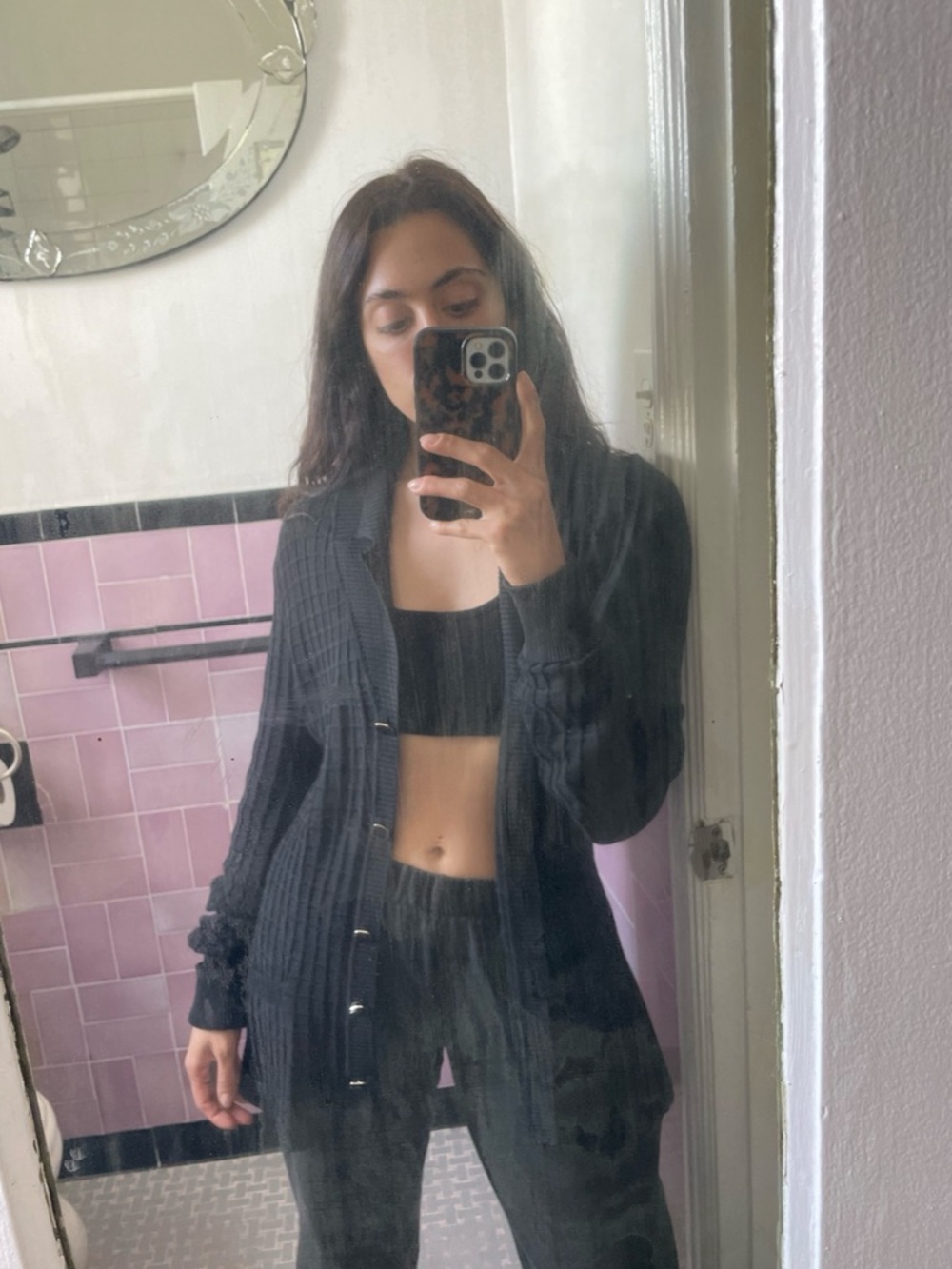 Salvatore Ferragamo vintage cardigan 1980s